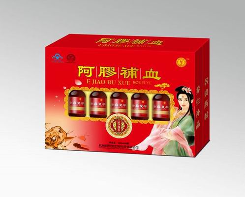 阿膠補血 開窗型禮盒裝口服液