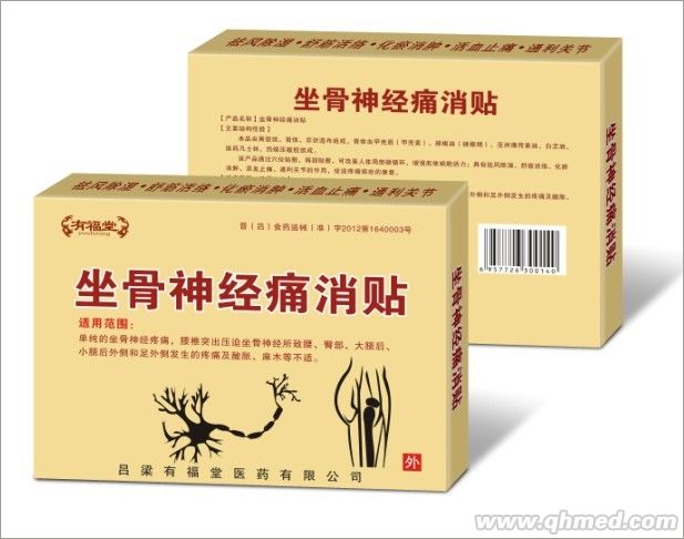 坐骨神經痛消貼 