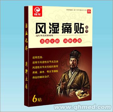II型風濕痛貼遠紅外消炎鎮痛貼 