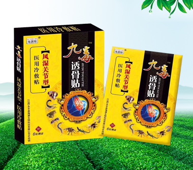 海源翔 九毒透骨貼（風濕關節型）