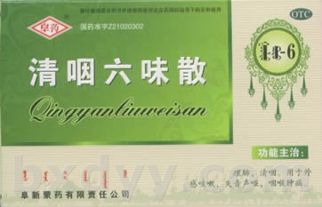  阜新  清咽六味散 